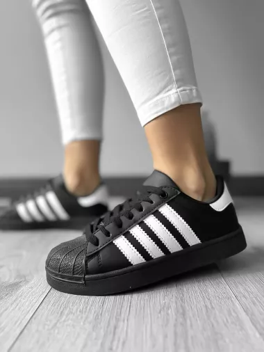 Adidasi dama casual negri 12105 T57-1